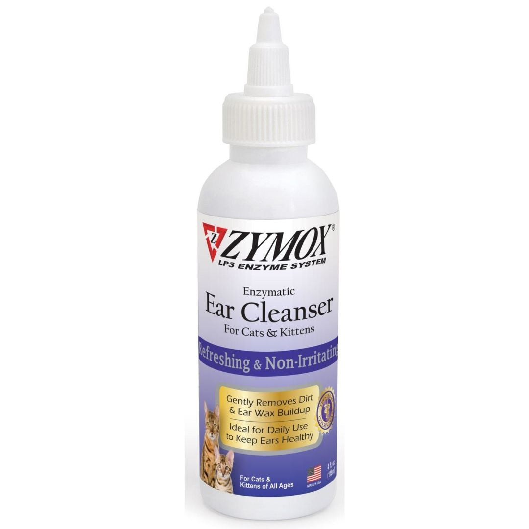 Zymox Enzymatic Ear Cleanser for Cats Kittens 1ea/4 oz